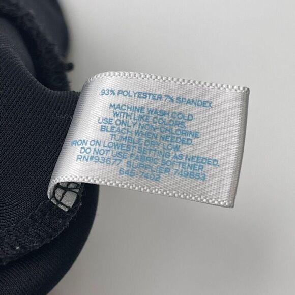 L'AMOUR NANETTE LEPORE Pants Womens Large Black Flat Front Ankle Stretch Pull On - Picture 9 of 15